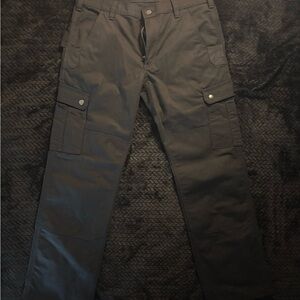 Carhartt Men's Black Cargo Work Pants